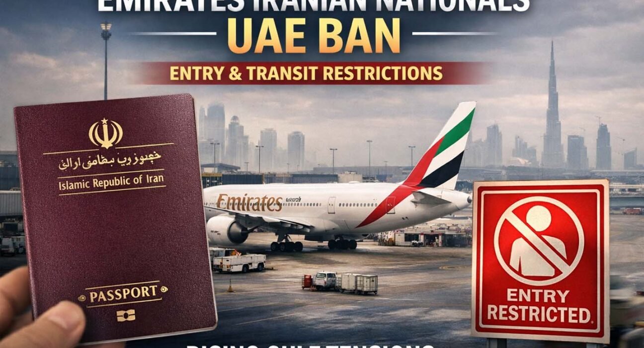 Emirates Iranian nationals UAE ban