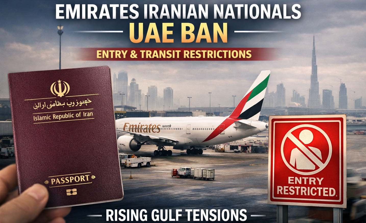 Emirates Iranian nationals UAE ban