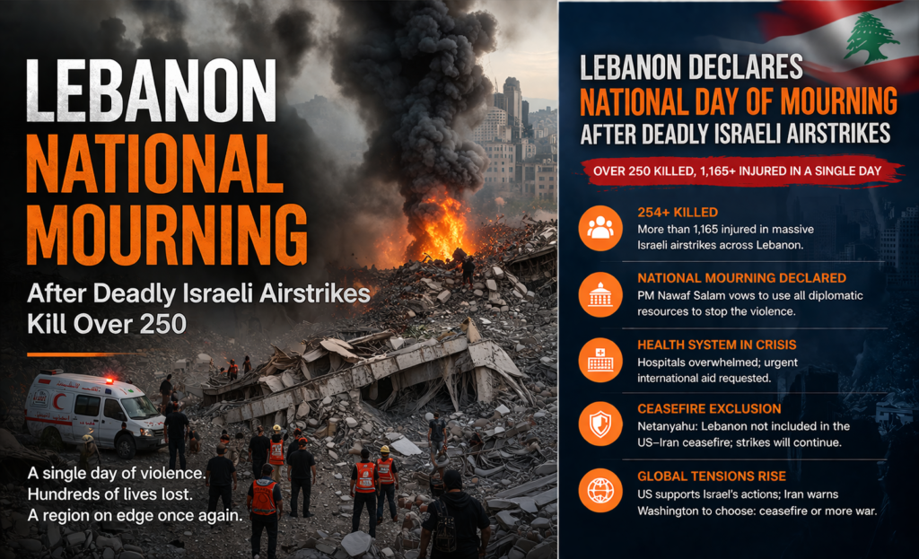 Lebanon National Mourning