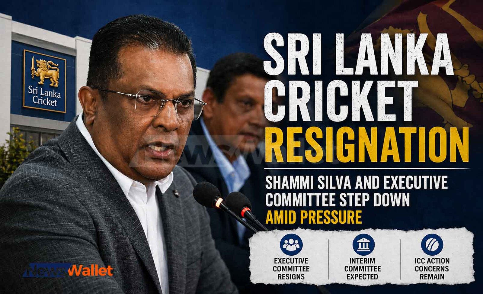 Sri Lanka Cricket resignation