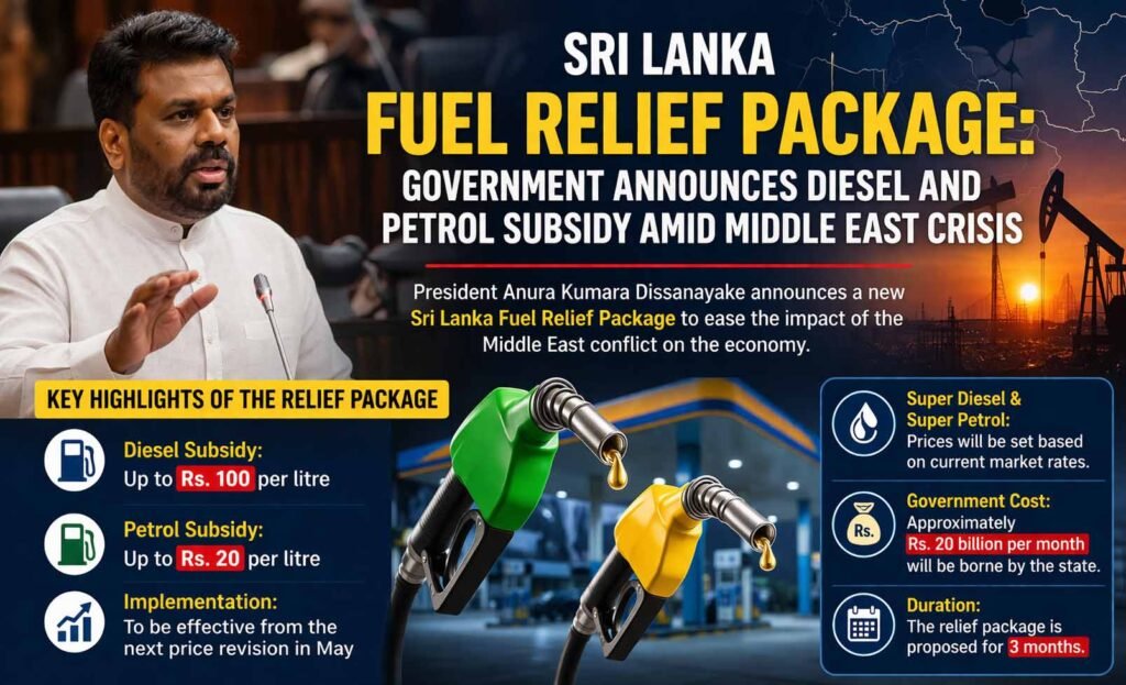 Sri Lanka Fuel Relief Package