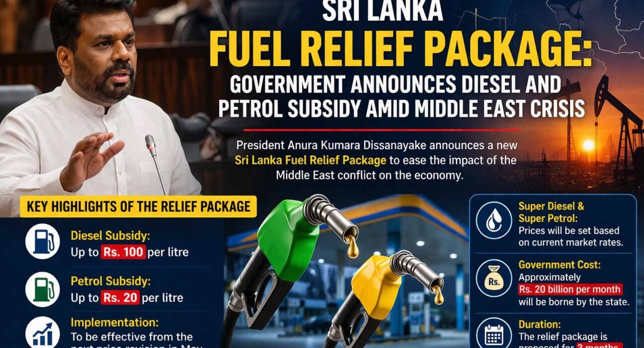 Sri Lanka Fuel Relief Package
