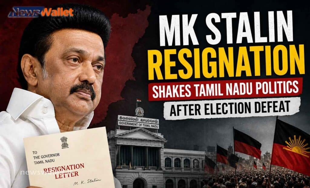 MK Stalin Resignation Shakes Tamil Nadu Politics After Election Defeat